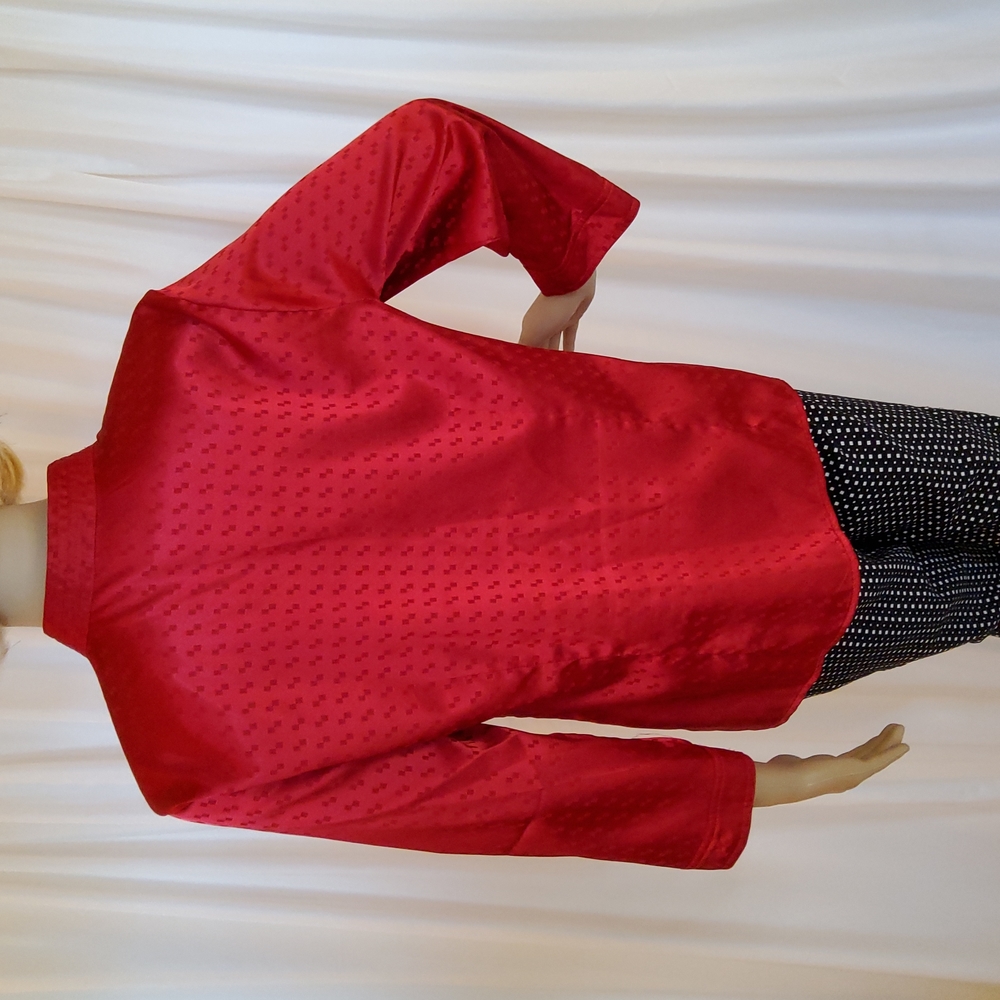 Button Front Blouse - Covington - Picture 7 of 13
